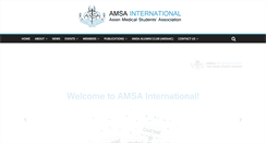 Desktop Screenshot of amsa-international.org